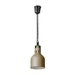 Rise and fall heat lamp, cylindrical