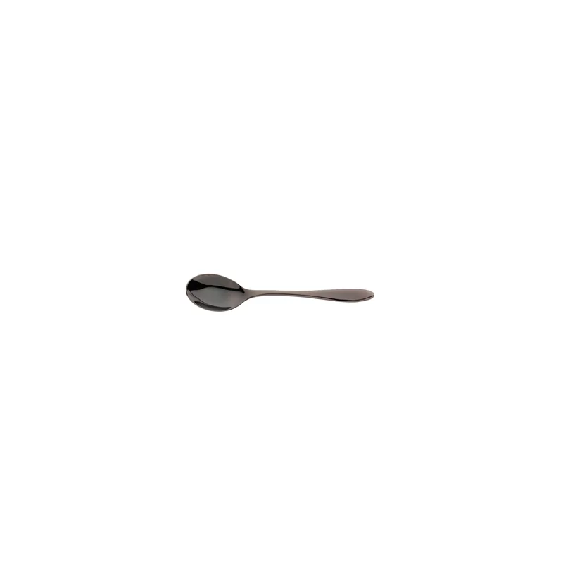 Gioia Gun Metal 18/10 koffielepel 11,6 cm