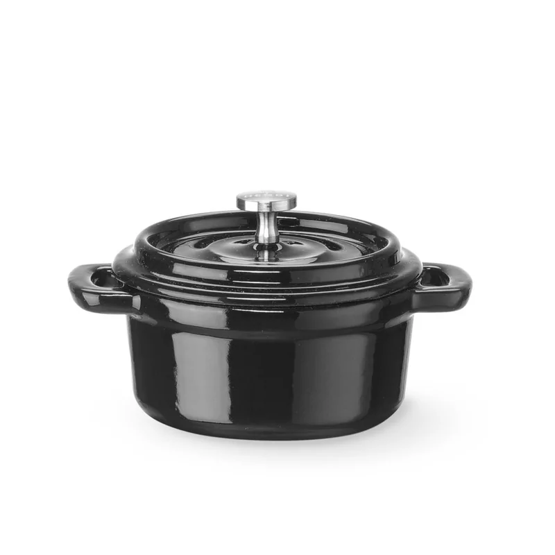Cast iron casserole enamelled