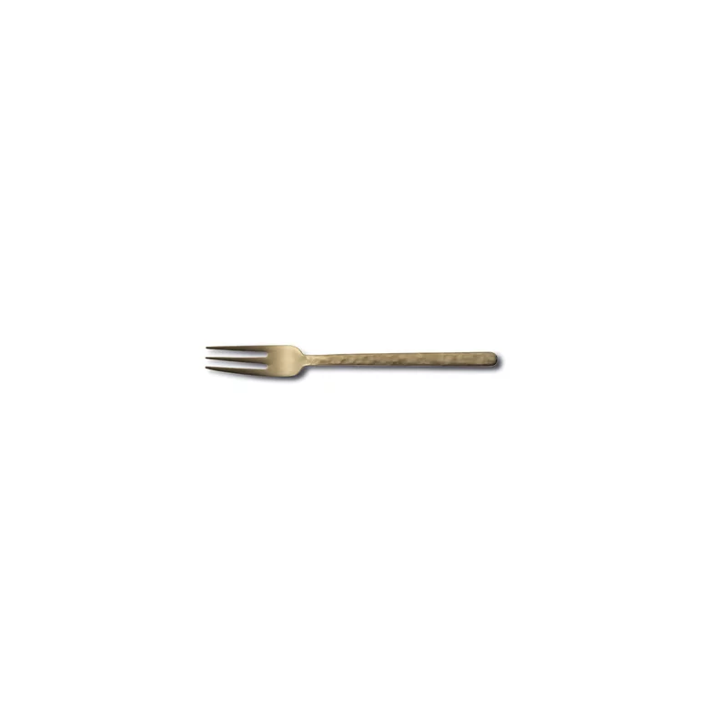 Kodai vintage gold  table fork 3 point 16,3 cm
