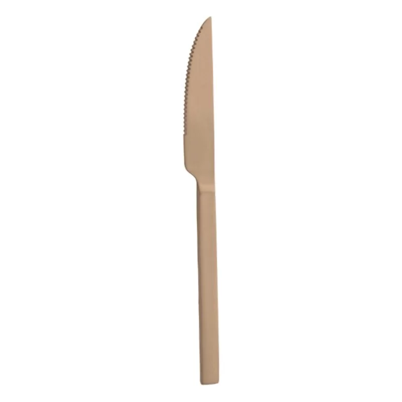 Duke Copper 18/0 tafelmes L220xH2,5mm