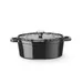 Cast iron casserole enamelled