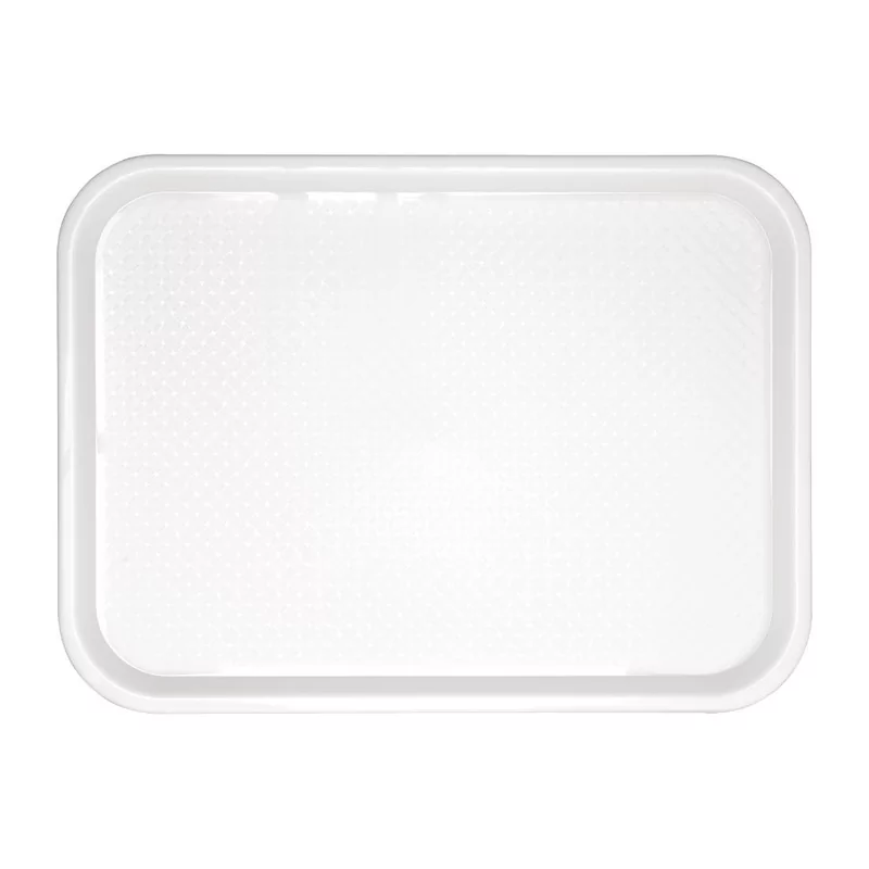 Olympia Kristallon polypropyleen dienblad wit 45 x 35cm