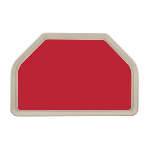 Plateau de service en polyester Roltex TrapÃ¨ze GN 500x325mm rouge