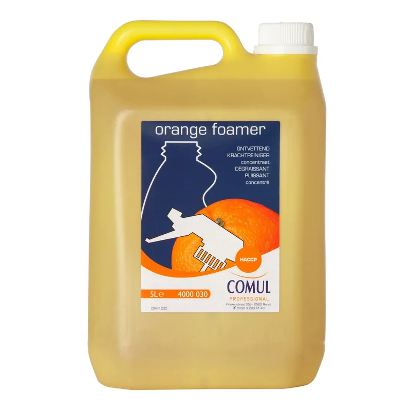Orange cleaner mousseur 5 l c