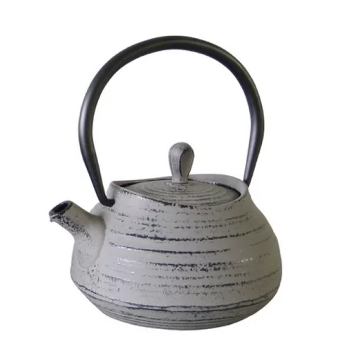 Mountain Théière fonte D122xH98mm 0.45L gris clair émail à l'intérieur