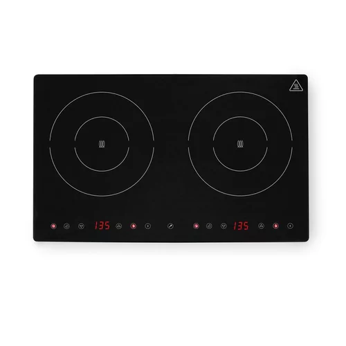 Double induction cooker