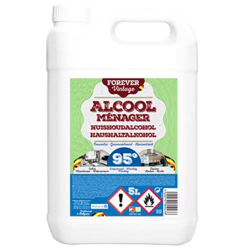 Alcool domestique 95° concentre 5l