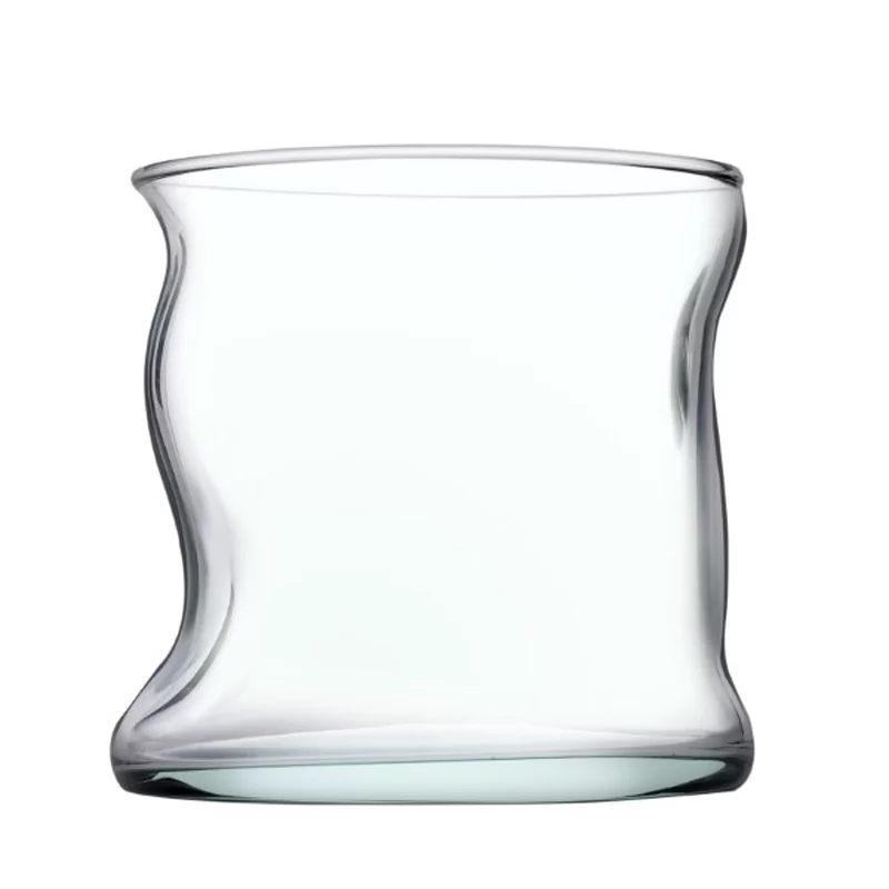 Amorf tumbler groen recycled D84xH86mm 340ml
