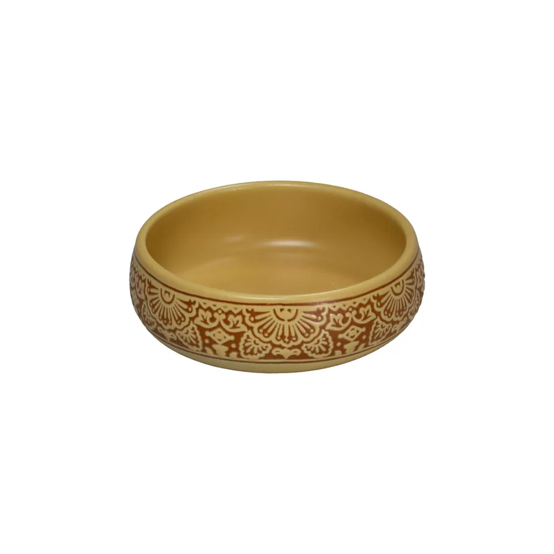 Barcelona bowl ocher 8 cm 100ml