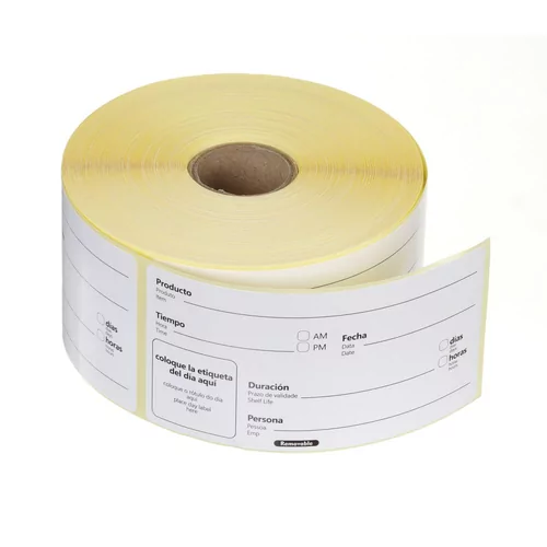 Food rotation labels, multi-use, easy removable