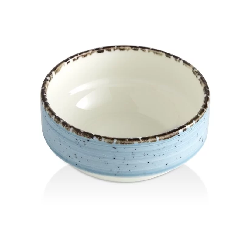 Gural Ent bleu saladier empilable D120mm 380ml