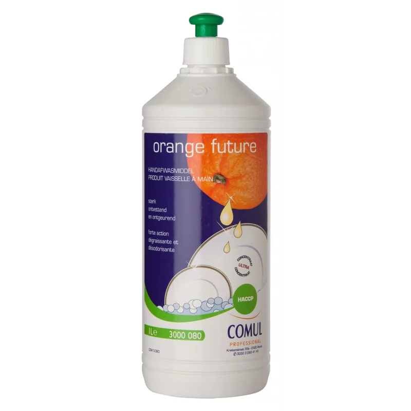Orange future hand dishwashing detergent 1l