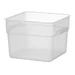 Voedselcontainer met schaalverdeling