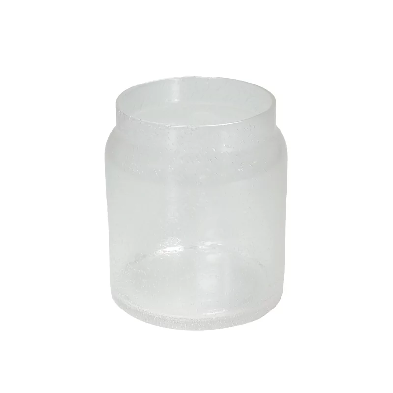 Serving jar transparent bubbles 14 x 16 cm