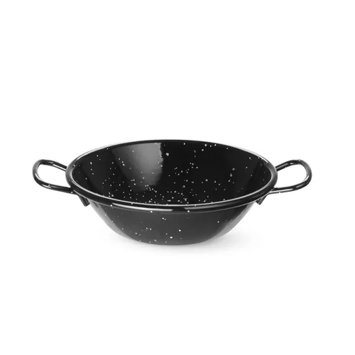 Enamelled paella bowls