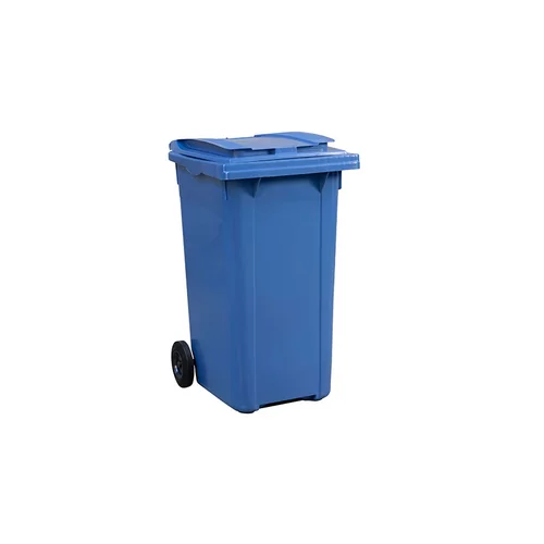 Container a dechet 240l blue sur roues
