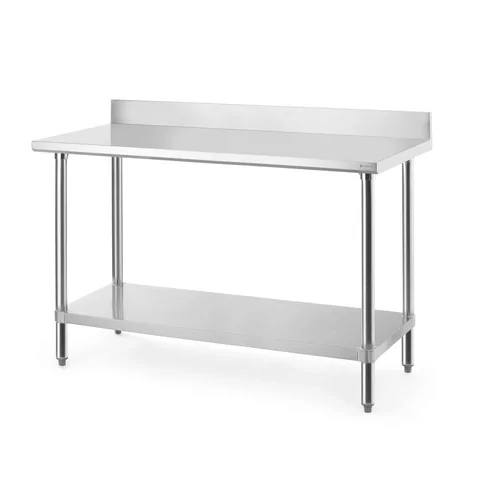 Werktafel met spatrand
