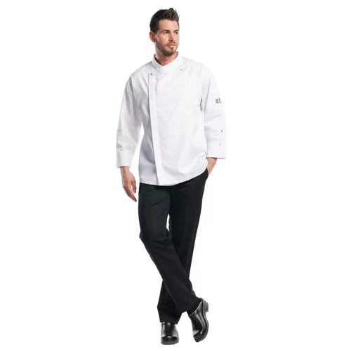Pantalon de cuisine mixte Chaud Devant Nero noir 50