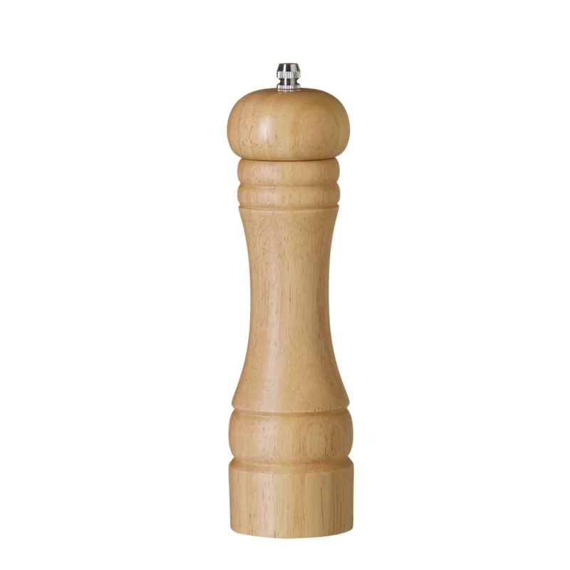 Wooden pepper mill