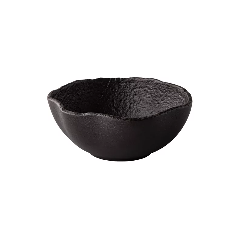 Rock kom curved zwart 14,6 x 6,1 cm 500ml