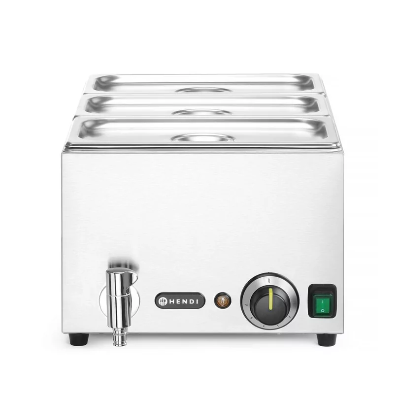 Set bain-marie avec robinet de vidange Ranger