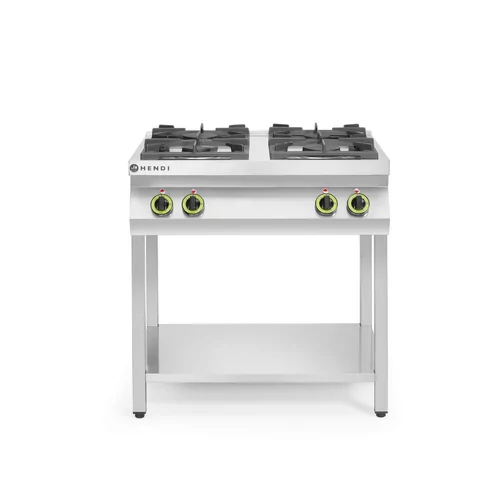 Gas cooker Kitchen Line 4-burner open stand