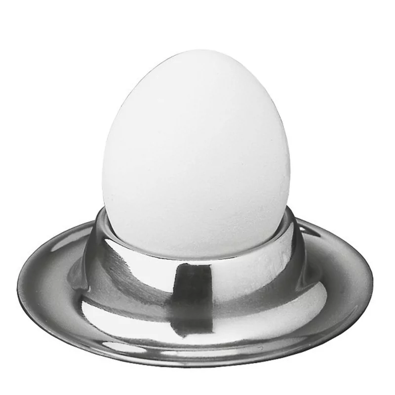 Eierdopje schotelmodel inox 18/8