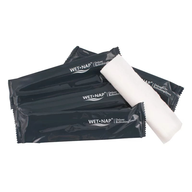 Wet-Nap Lingettes humides grises de luxe 4x125 pièces