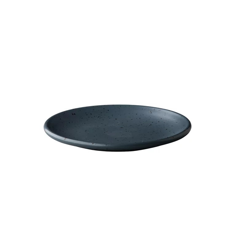 Tinto plate matt dark grey 15 cm