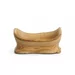 Decorative olive wood bowl