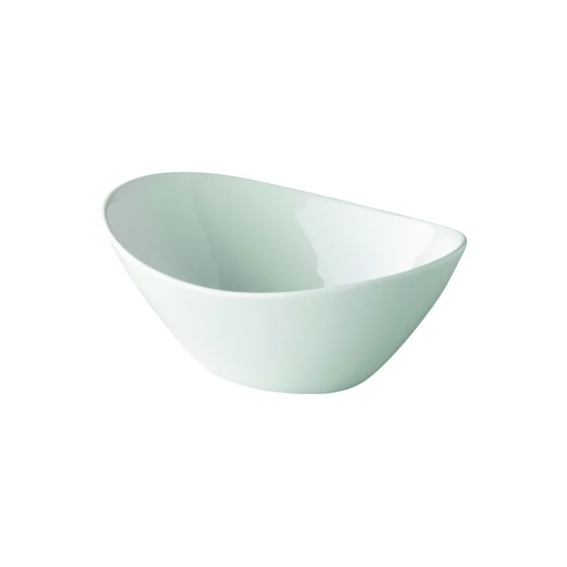 Q Fine China kom ovaal 16 x 11,5 cm 250ml