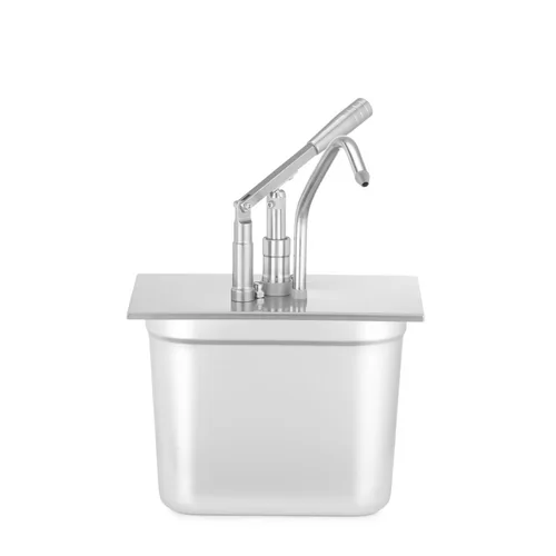Lid with dispenser for GN containers
