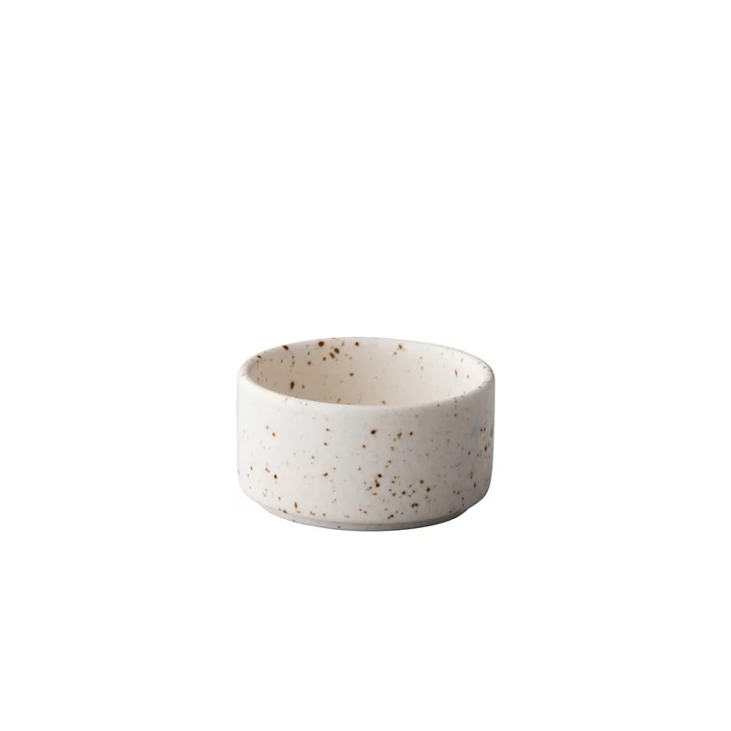 Tinto stackable saucedish matt white 5 cm