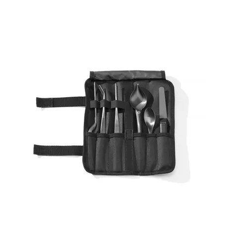 Set de dressage Chef, 6 pièces, noir