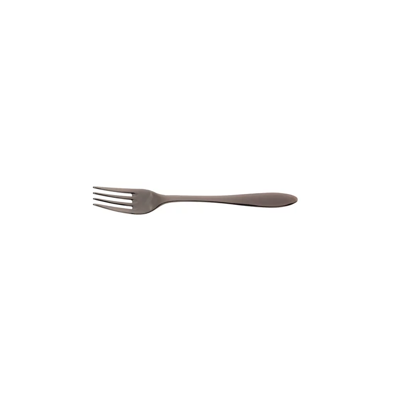 Gioia Gun Metal 18/10 dessertvork 17,5 cm