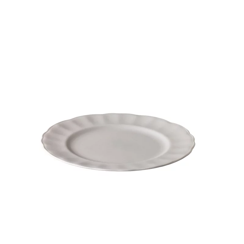 Blossom plate white 28 cm