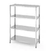 Storage rack with 4 full shelves – bolted