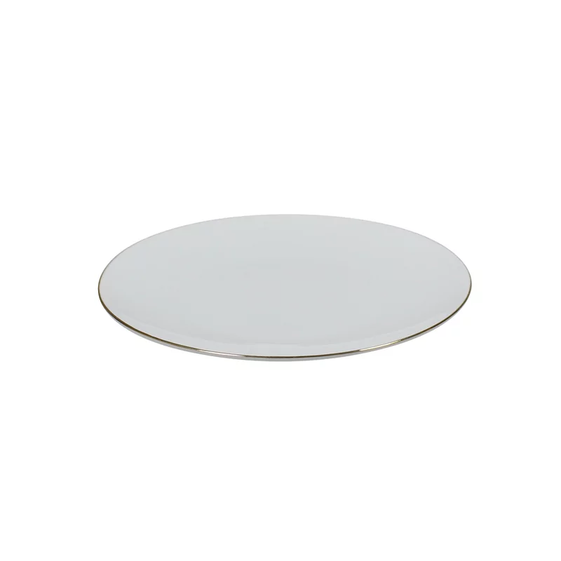 Q Basic gold coupe Plate 28 cm