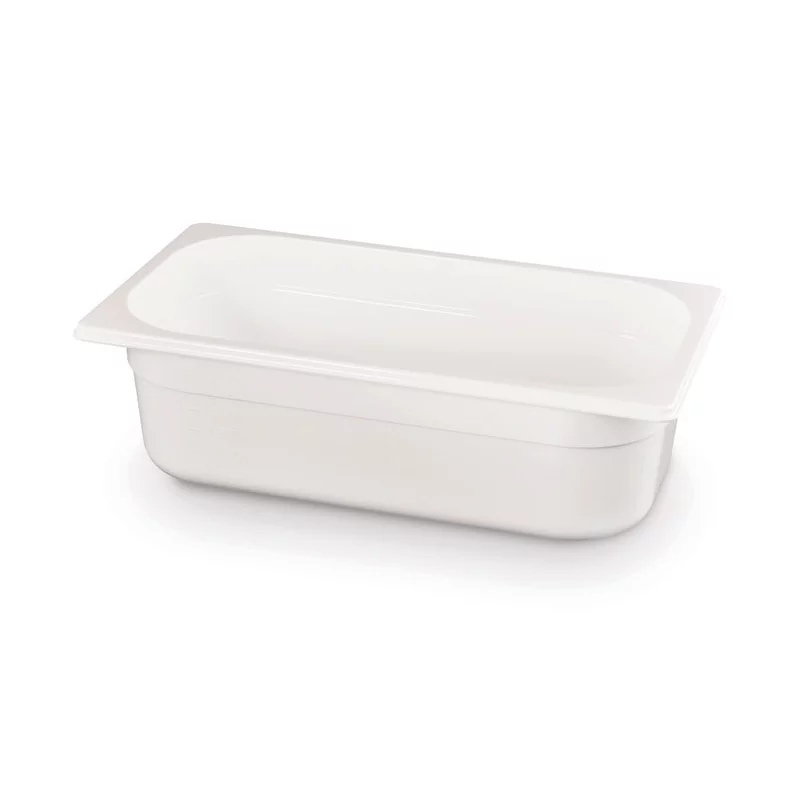 Container GN 1/3 white polycarbonate
