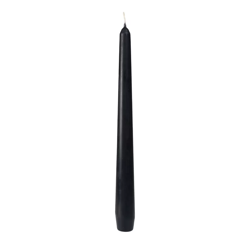 Candle gothic black Duni 250x22 2x50 pcs