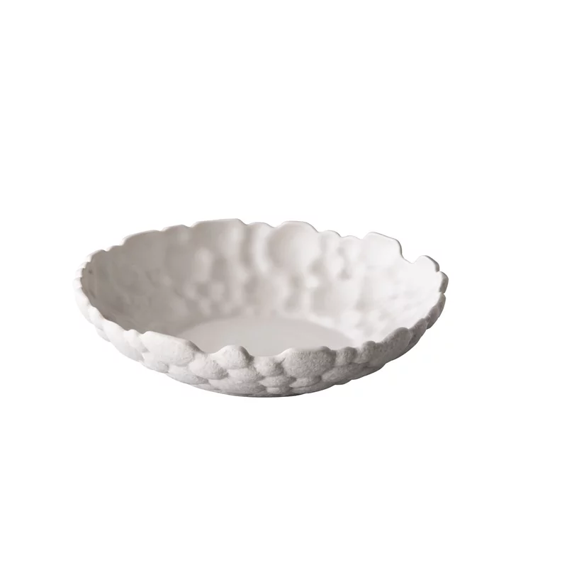Bubble coupe kom wit 24 x 5,5 cm