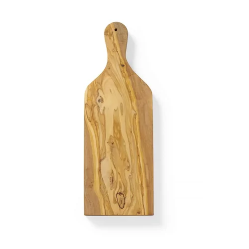 Serveerplank met handvat, olijfhout