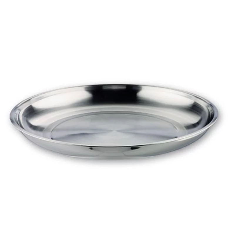 Plateau à fruits de mer inox D420xH25mm
