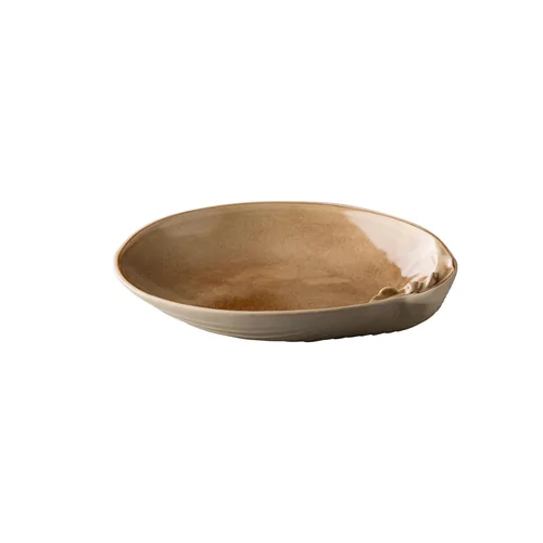 Shell bord zand L 28,3 cm