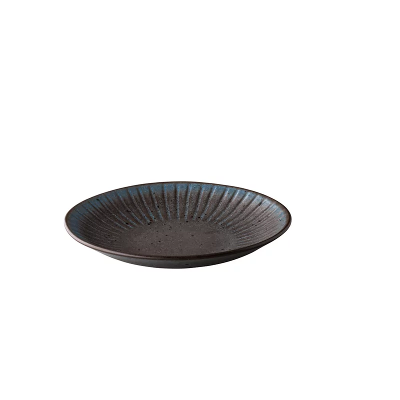 Q Authentic Stone Green coupe plate 26,5 cm