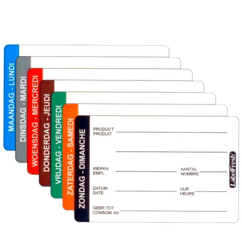 Labelfresh easy etiketten dond. 1000st