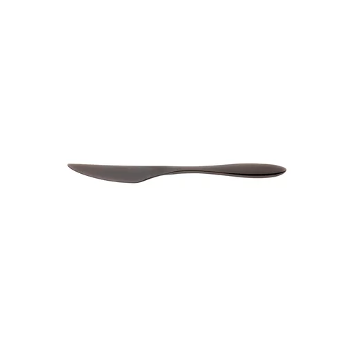 Gioia PVD Gun Metal 18/10 table knife 22,7 cm