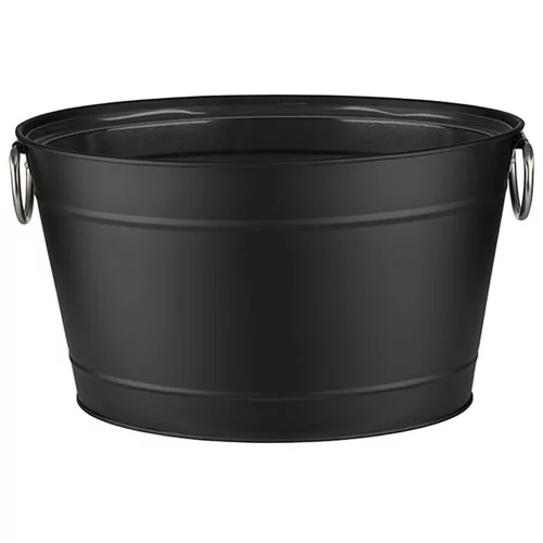 Seau à champagne Tin black L400xB280xH220mm 11L