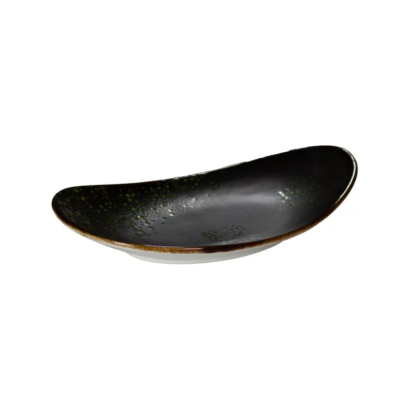 Amazon 'Jungle Green' triangle plate 20,5 x 12 cm